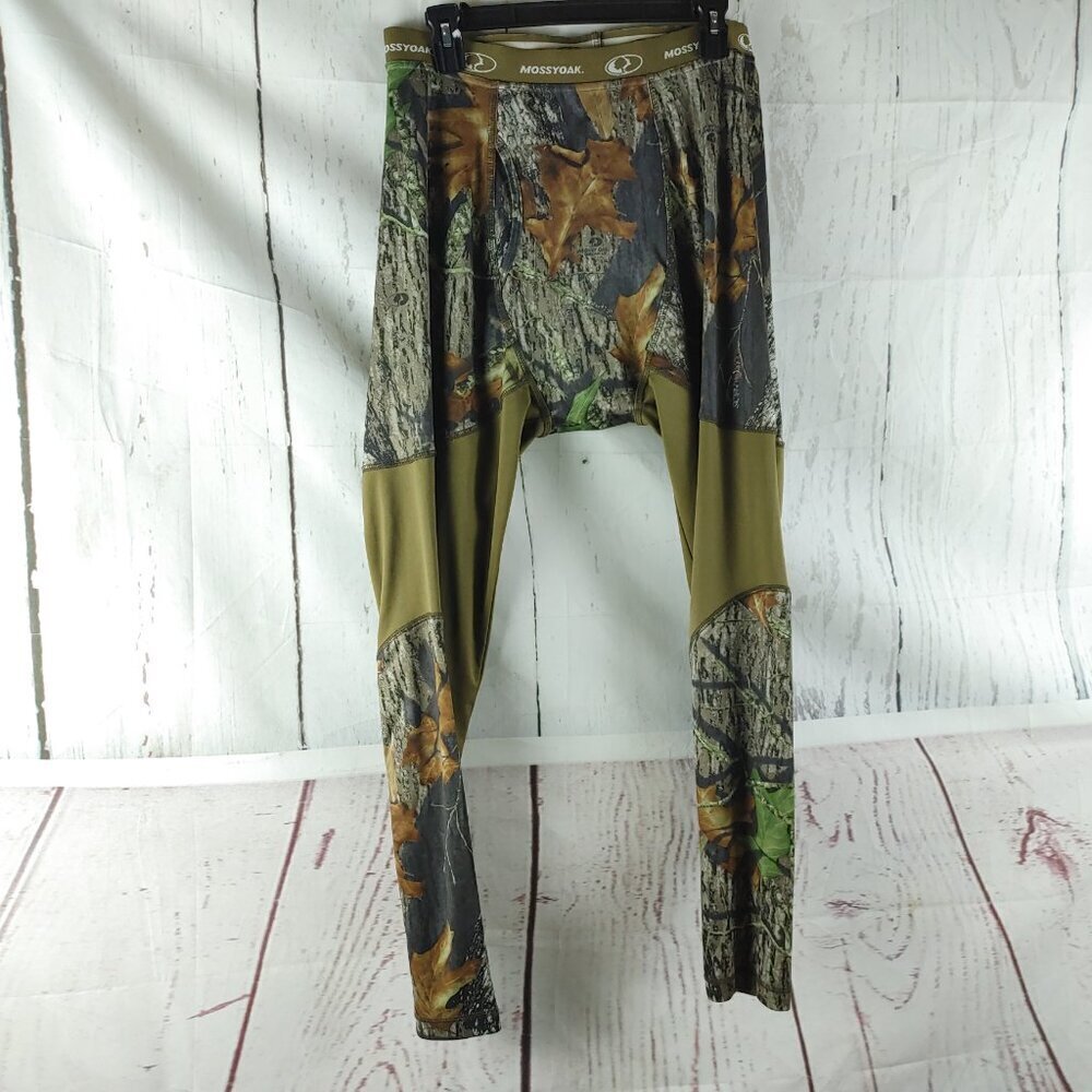 Mossy Oak Mens Size M Comouflage Leggings Tight Pants